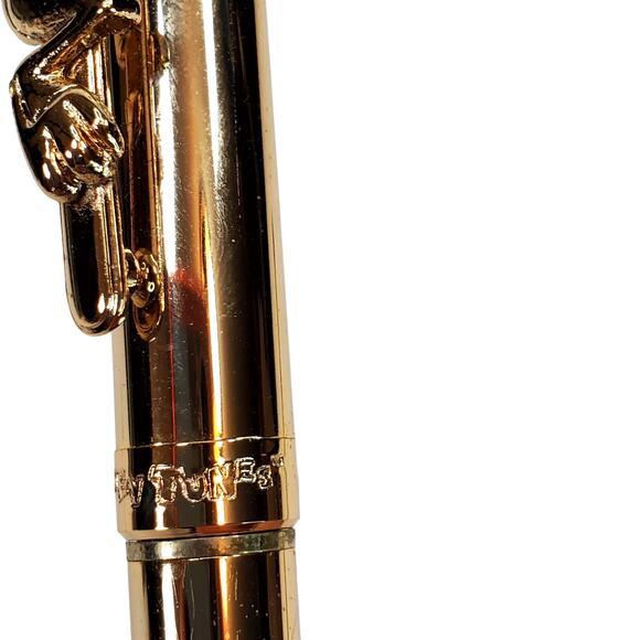 Vintage 1997 Looney Tunes Bugs Bunny Gold Tone Pen in Wooden Display Case - Picture 8 of 12